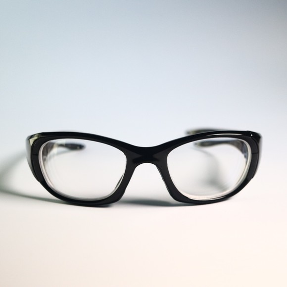 REC SPECS Liberty Sport MX30 55-20 130 shinny black eyeglasses wrap around N11 - Picture 11 of 11